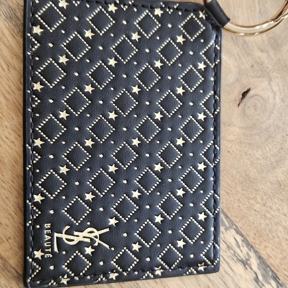 Black and Gold YSL Card Holder - Picture 2 of 7